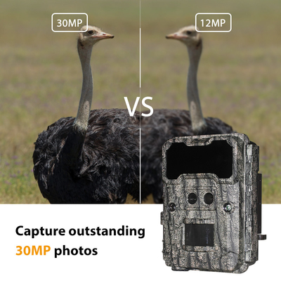 Κάμερα Wildlife με υψηλή ανάλυση αισθητήρα Κάμερα 13MP Cmos Dual Lens Trail Camera