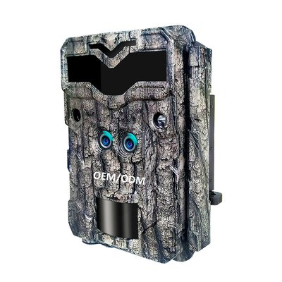 32MP διπλό παιχνίδι καμερών 4K κυνηγιού φακών HD καμία κάμερα άγριας φύσης πυράκτωσης