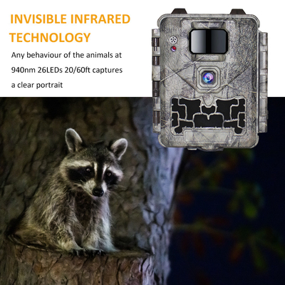 KW561 Trail Infra Cam Mini 30MP 0.25s Ταχύτητα 4K Ανάλυση Βίντεο Αδιάβροχος αισθητήρας CMOS SD Me
