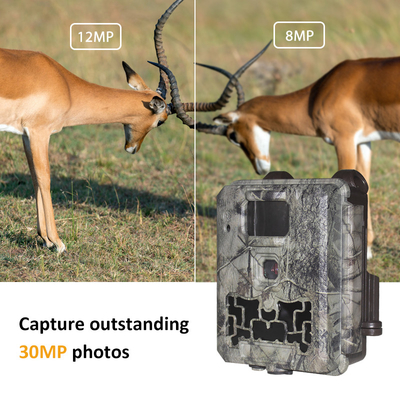 KW561 Trail Infra Cam Mini 30MP 0.25s Ταχύτητα 4K Ανάλυση Βίντεο Αδιάβροχος αισθητήρας CMOS SD Me