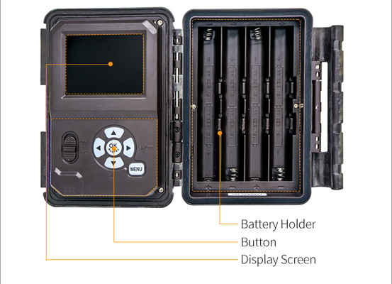 KW788 Trail Camera κυνηγετική κάμερα Αδιάβροχη 0.1s ενεργοποίηση 4K 32MP νυχτερινή όραση Αδιάβροχη υπέρυθρη κάμερα