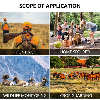 Επαγγελματική φωτογραφική μηχανή κυνηγιού με αυτόματη IR-Cut-Remove και υποστήριξη μικροαντικειμένου 450mm για σαφείς και λεπτομερείς εικόνες άγριας ζωής