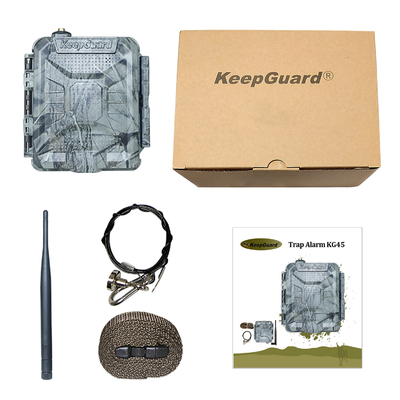KG45 TRAMP ALARM TRAIL CAMERA για το κυνήγι υποστήριξη 1 ~ 5 κινητά τηλέφωνα λάτρεις Καλέστε για να στείλετε SMS γρήγορη απάντηση
