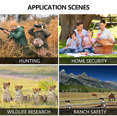 Κυνηγικές και οδικές κάμερες Ηλιακό πάνελ 4G Ασύρματη κάμερα KW897 με διπλή κεραία 100ft νυχτερινή εμβέλεια 36MP 2K βίντεο σε 30fps