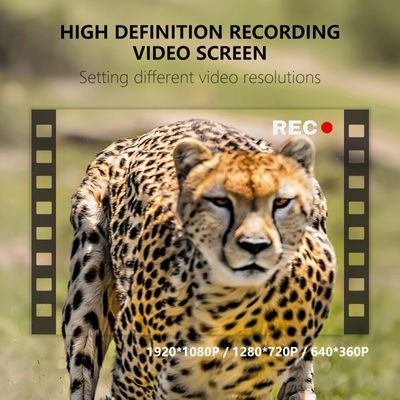 Κάμερα κυνηγιού υπέρυθρου με δυνατότητα λήψης φωτογραφιών 30MP και 1080P, λειτουργία PIR και εμβέλεια νυχτερινής όρασης 100ft