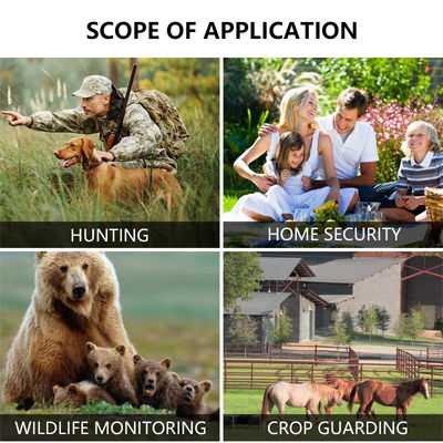 Προσαρμόσιμες HD Κάμερες Κυνηγιού για Παρακολούθηση Άγριας Ζωής με Υποστήριξη Κάρτας Μνήμης 512GB