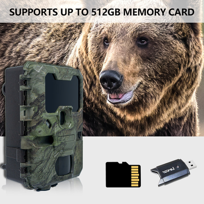WIFI Trail Camera KW866 OEM/ODM 0.25s Ταχύτητα λήψης Αδιάβροχη IP67 έως 512GB Αποθήκευση 32MP 4K με 30fps Καμερα άγριας ζωής