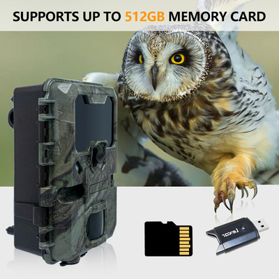 Κάμερα Trail με μικρό μέγεθος KW788 0.1s Ανταπόκριση 32MP καθαρή εικόνα 4K βίντεο Αδιάβροχο IP67 έως 512GB για παρακολούθηση άγριας ζωής