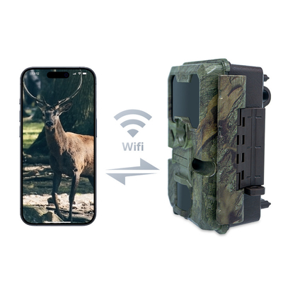 WIFI κυνηγετική κάμερα KW866 αδιάβροχη IP67 OEM/ODM έως 512GB Αποθήκευση κάρτα μνήμης SD 32MP 4K κάμερα άγριας ζωής