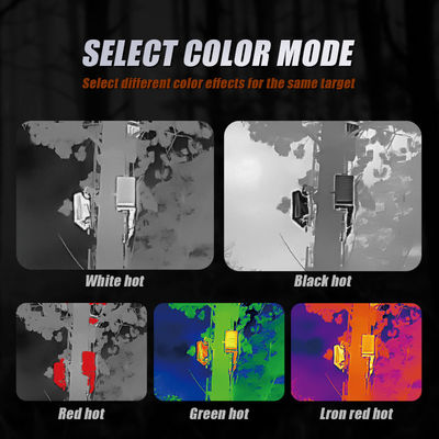 Θερμική απεικονιστική μονοφθαλμική συσκευή υψηλών επιδόσεων με τεχνητή νοημοσύνη Super Resolution και διάρκεια μπαταρίας 10 ωρών για υπαίθριες δραστηριότητες και επιτήρηση