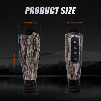 Θερμική απεικονιστική μονοφθαλμική συσκευή υψηλών επιδόσεων με τεχνητή νοημοσύνη Super Resolution και διάρκεια μπαταρίας 10 ωρών για υπαίθριες δραστηριότητες και επιτήρηση