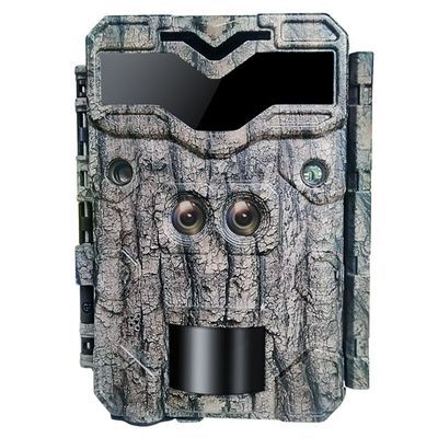 Καμερές κυνηγιού HD Keepguard Διπλό φακό 32MP LED χωρίς λάμψη Καμερα Trail 1080P Νυχτερινή όραση Καμερα κυνηγιού για άγρια ζωή