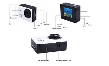 Η πλήρης HD αθλητική δράση Camcorder βουτώντας 30M WiFi DV 1080P στεγανοποιεί