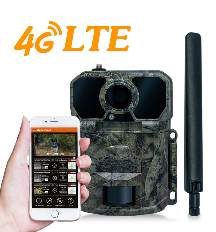4G δοκιμαστική κάμερα με κεραία KW896 30MP 0.15s ταχύτητα ενεργοποίησης νυχτερινή όραση αδιάβροχη IP65 από την έρευνα για την άγρια ζωή