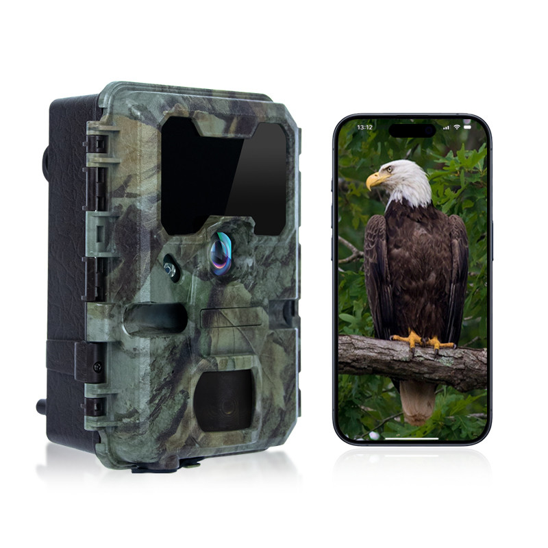 Κάμερα Trail με μικρό μέγεθος KW788 0.1s Ανταπόκριση 32MP καθαρή εικόνα 4K βίντεο Αδιάβροχο IP67 έως 512GB για παρακολούθηση άγριας ζωής