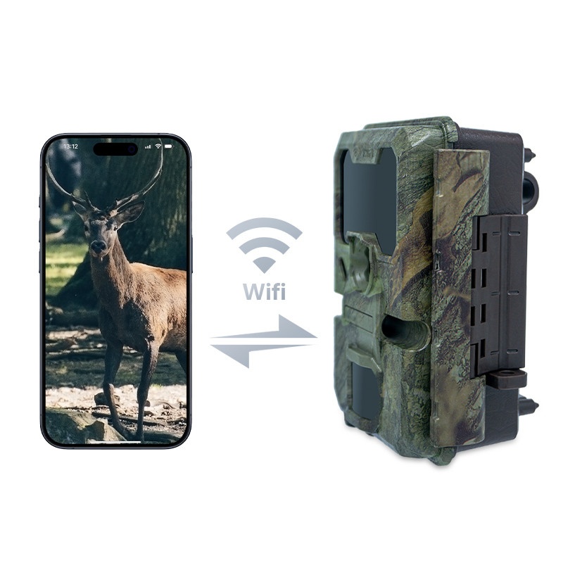 WIFI κυνηγετική κάμερα KW866 αδιάβροχη IP67 OEM/ODM έως 512GB Αποθήκευση κάρτα μνήμης SD 32MP 4K κάμερα άγριας ζωής